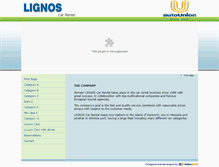 Tablet Screenshot of lignos-car-rental.gr
